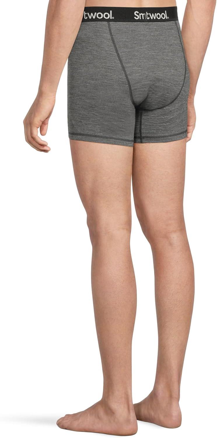 image:imageSmartwool Mens Boxer BriefMedium Gray Heather