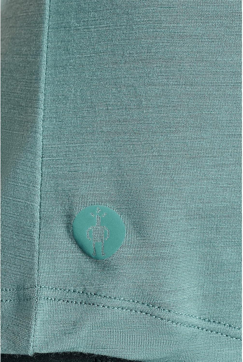 image:imageSmartwool Womens Active Ultralite VNeck Short SleeveDusty Teal