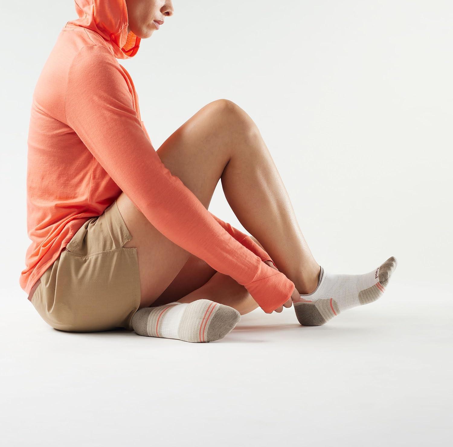 image:imageSmartwool Womens Hike Targeted Cushion Low Ankle SocksMoonbeam
