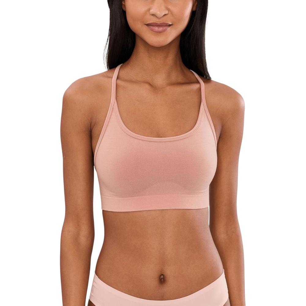 image:imageSmartWool Womens Merino Blend BralettePink Sugar