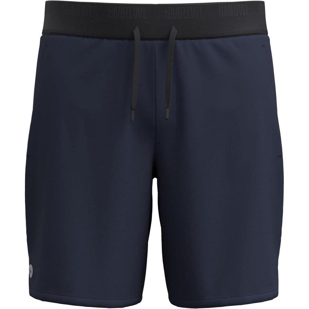 image:imageSmartwool Mens Active Lined 7 ShortDeep Navy