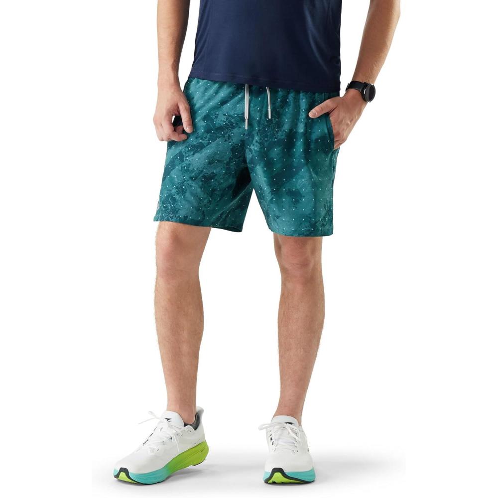 image:imageSmartwool Mens Active Lined 7 ShortMineral Blue Shale