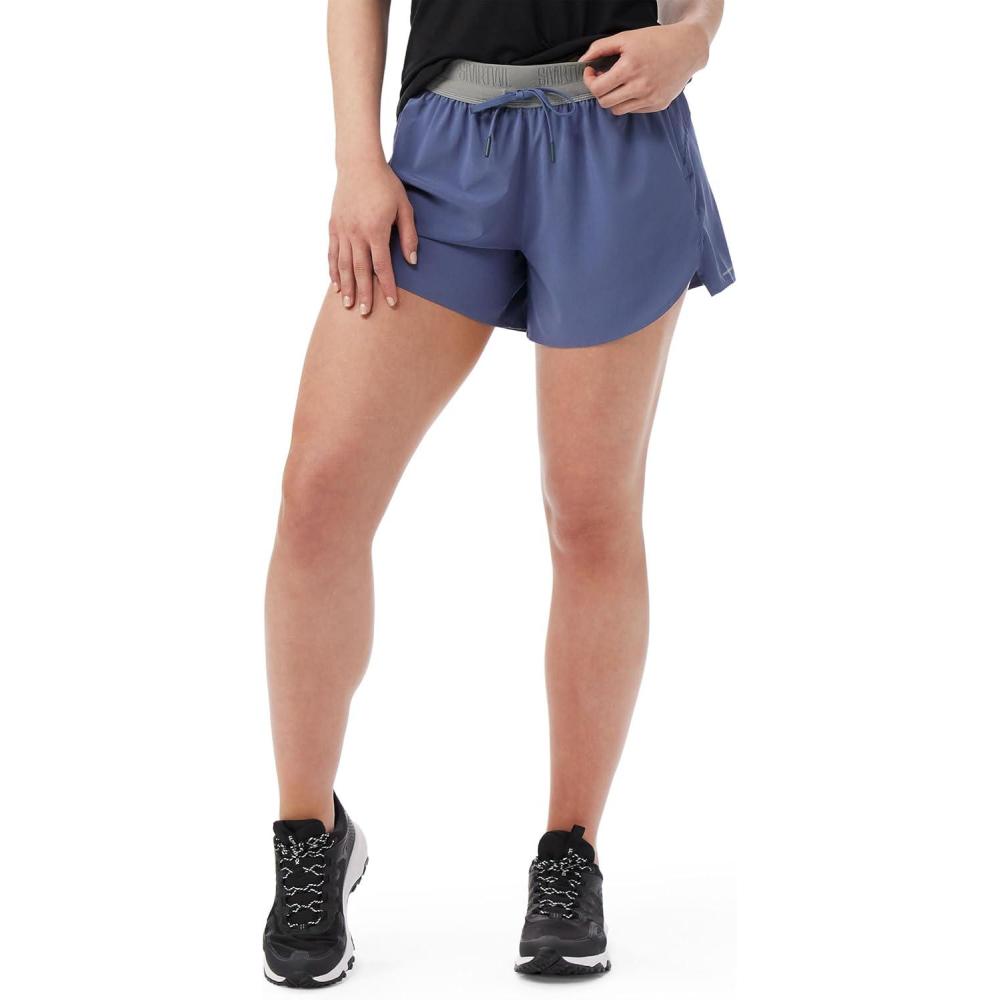 image:imageSmartwool Womens Active Lined 4 ShortsNightfall Blue