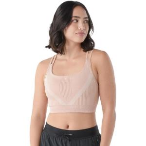 SmartWool Women’s Intraknit Strappy Bra(Pink Sugar Heather)