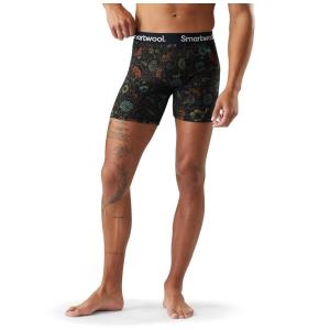 Smartwool Men’s Merino Print Boxer Brief Boxed(Black Paisley)
