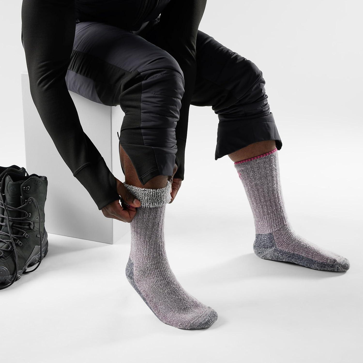 image:imageSmartwool Unisex Mountaineer Classic Edition Max Cushion Second Cut Crew SocksPurple Iris
