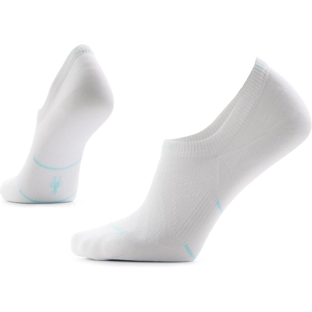 image:imageSmartwool Womens Run Zero Cushion No Show SocksWhite