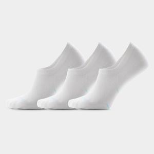 Smartwool Women’s Run Zero Cushion No Show Socks(White-3pk)